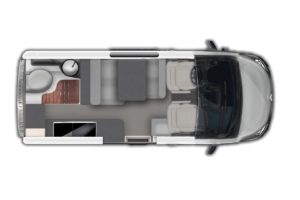 Ahorn Van Big City buscamper met badkamer