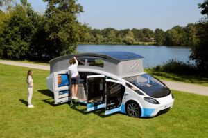 Stella Vita elektrische camper met zonnepanelen