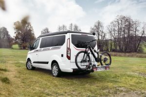 Dethleffs Glovean buscamper op basis van Ford Transit Custom