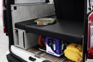 Dethleffs Glovean buscamper op basis van Ford Transit Custom